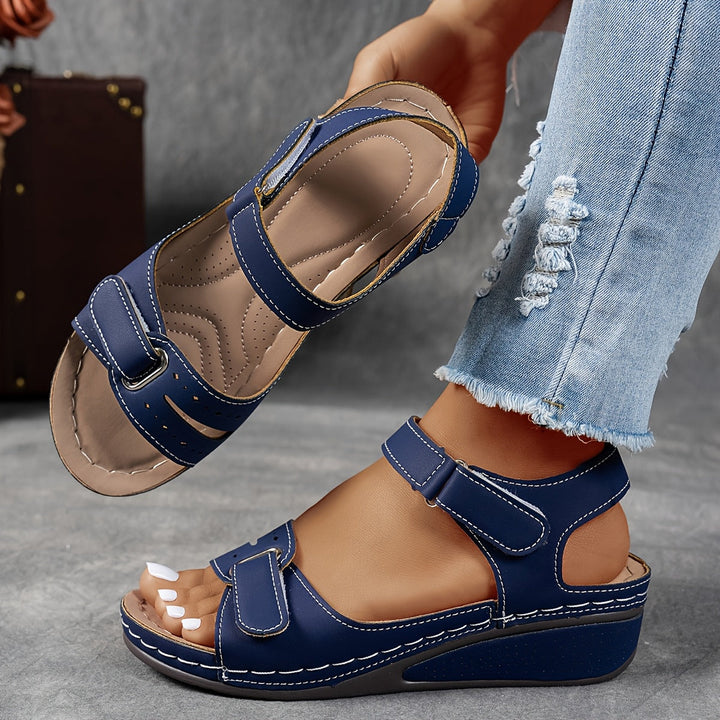 GIULIA | SANDALI ORTOPEDICI CON ZEPPA COMFORT