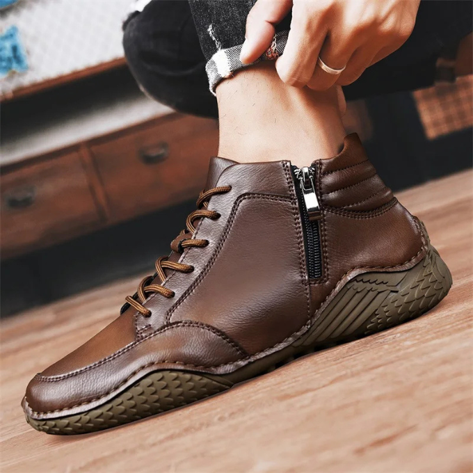 MASSIMO | SCARPE ALTE CASUAL IN PELLE