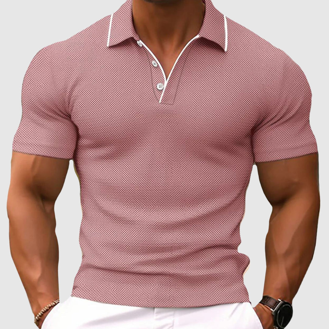 NICO | POLO PREMIUM TESTURIZZATA