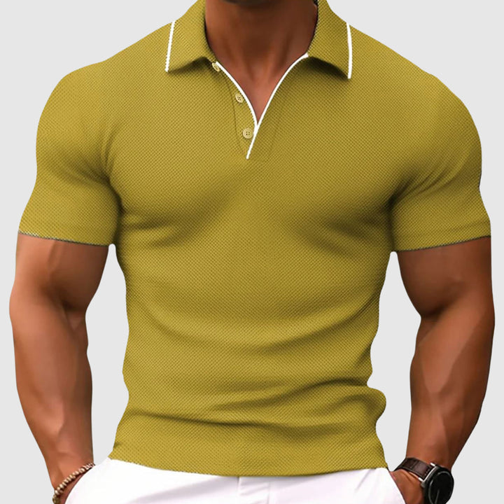 NICO | POLO PREMIUM TESTURIZZATA