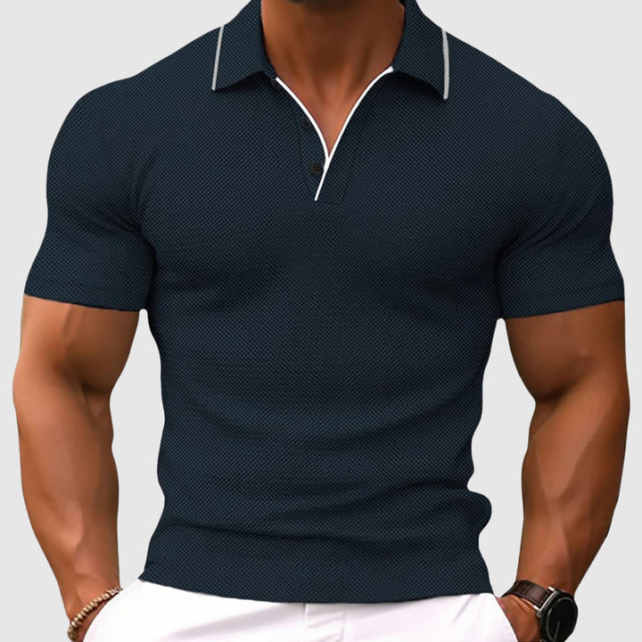 NICO | POLO PREMIUM TESTURIZZATA
