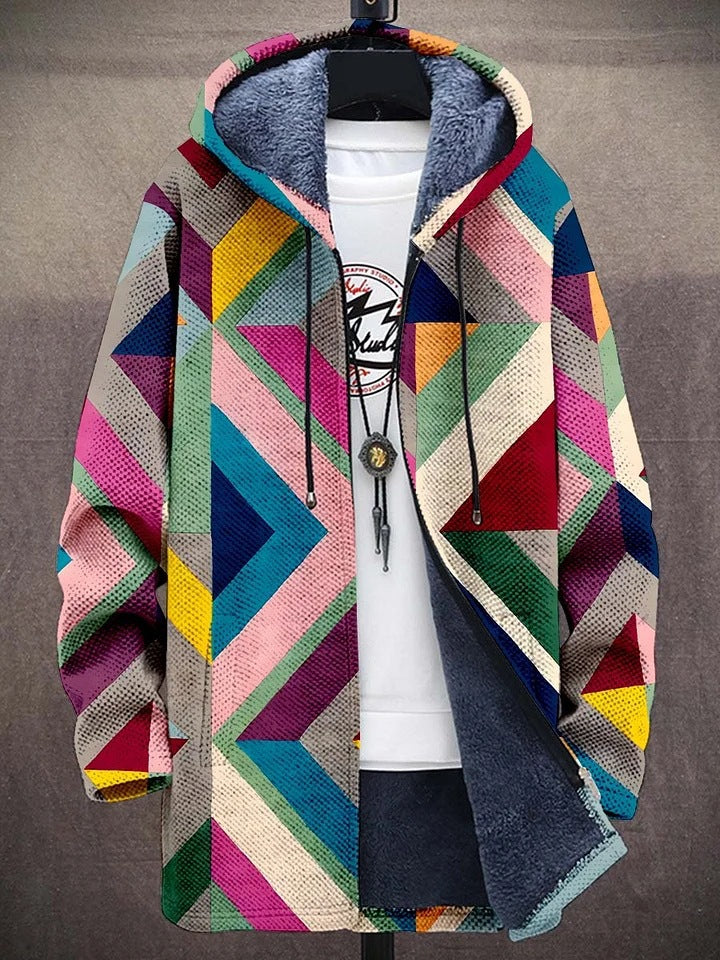 Vivienne | Cardigan con Cappuccio Artistico