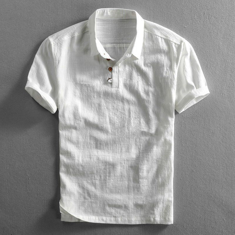 EMILIO | POLO IN LINO E COTONE