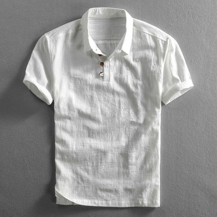 EMILIO | POLO IN LINO E COTONE