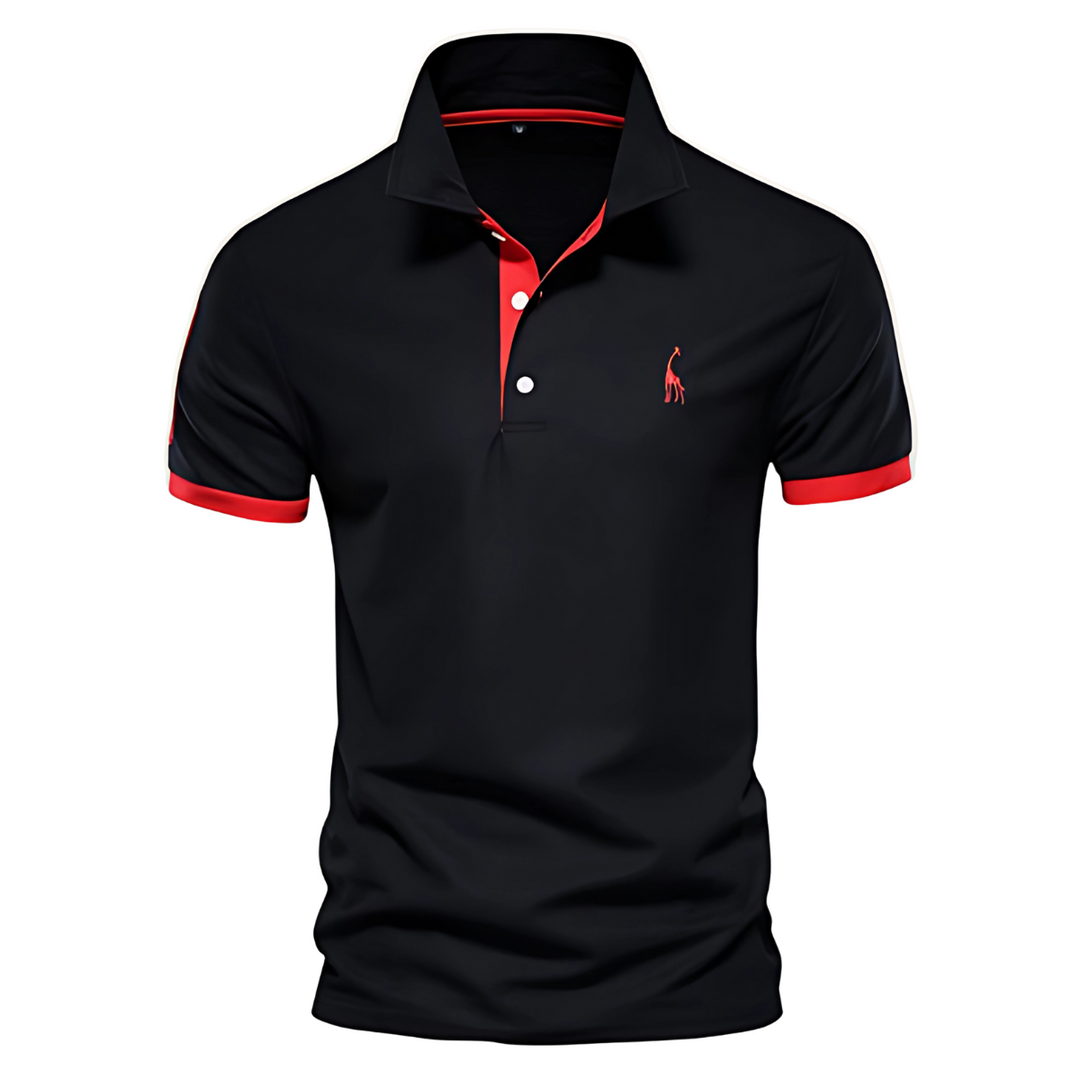 ANTONIO | POLO ELEGANTE CON DETTAGLI A CONTRASTO
