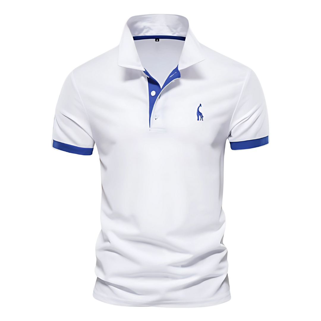 ANTONIO | POLO ELEGANTE CON DETTAGLI A CONTRASTO