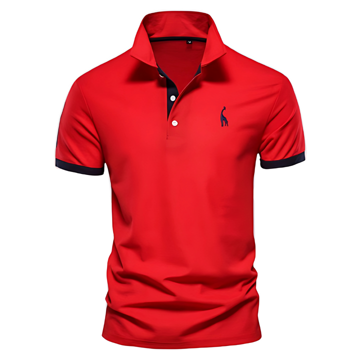 ANTONIO | POLO ELEGANTE CON DETTAGLI A CONTRASTO