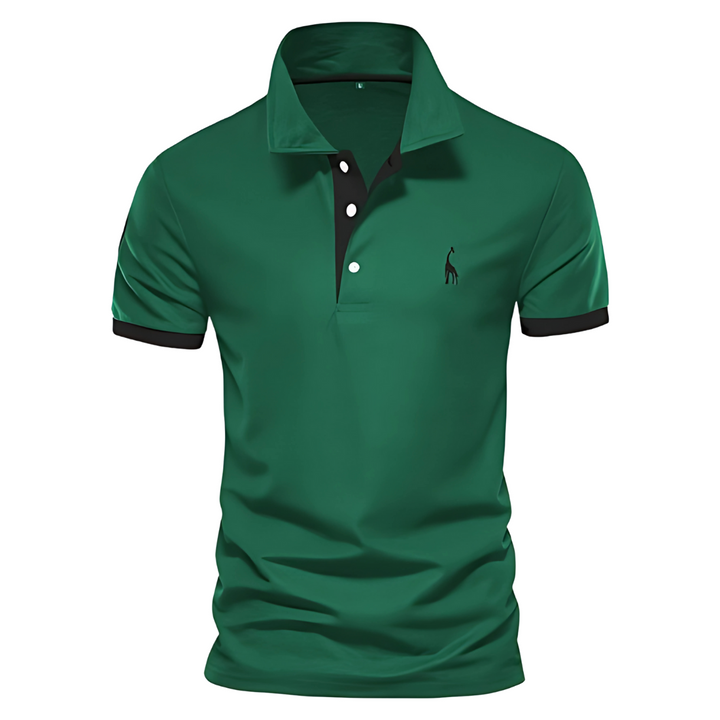 ANTONIO | POLO ELEGANTE CON DETTAGLI A CONTRASTO