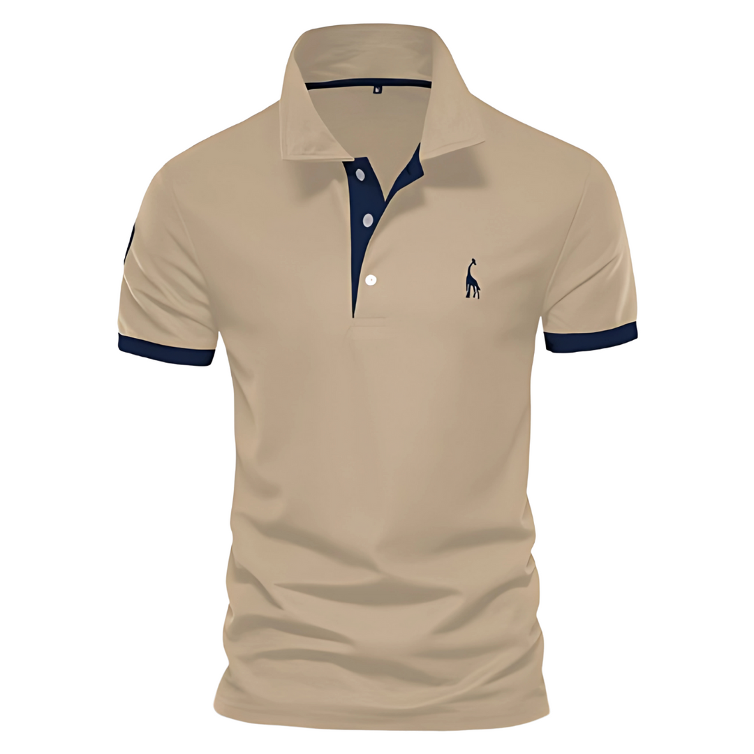ANTONIO | POLO ELEGANTE CON DETTAGLI A CONTRASTO
