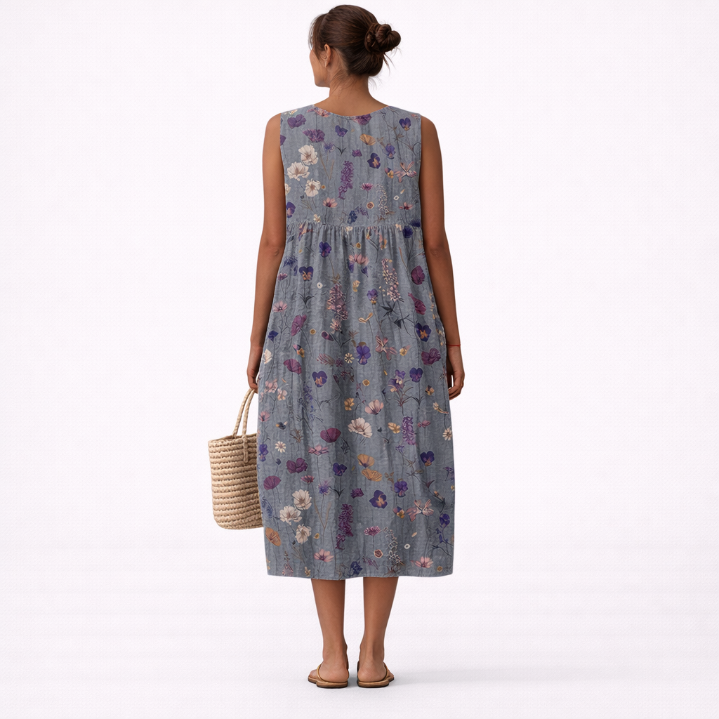 Eleonora | Abito Midi Floreale