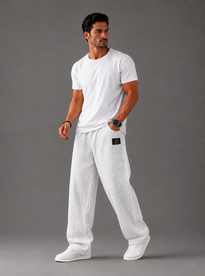 LORENZO | PANTALONI IN LINO PREMIUM