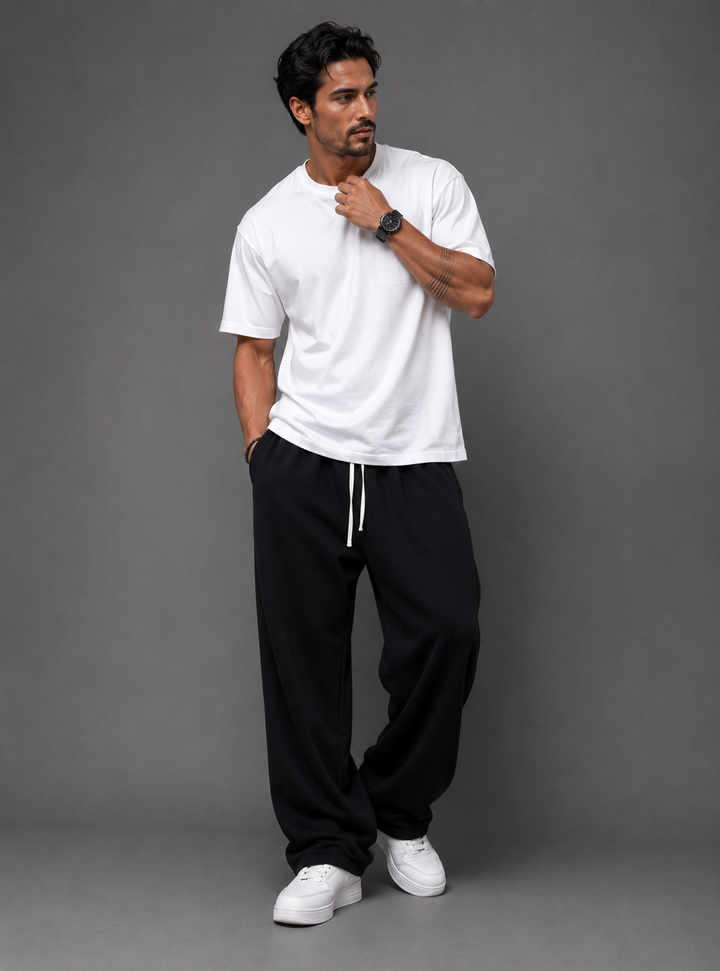 NICCOLÒ | PANTALONI OVERSIZE ESSENTIAL