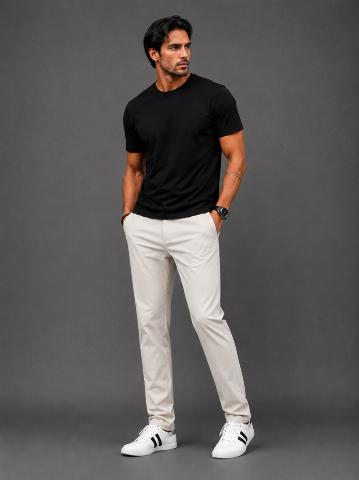 LORIS | PANTALONI CHINO ELEGANTI MODERNI