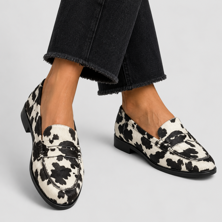 OTTAVIA | MOCASSINI ANIMALIER DAL DESIGN CLASSICO