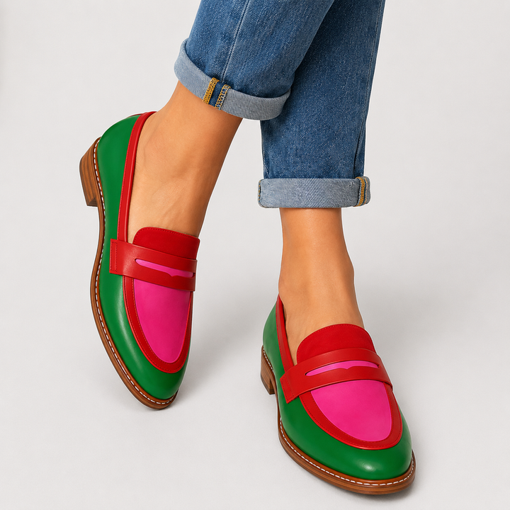 MARTA | MOCASSINI COLOR BLOCK