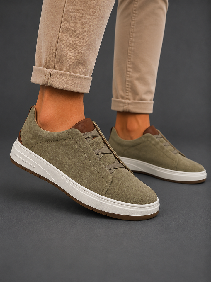 FEDERICO | SCARPE CASUAL EFFETTO CAMOSCIO