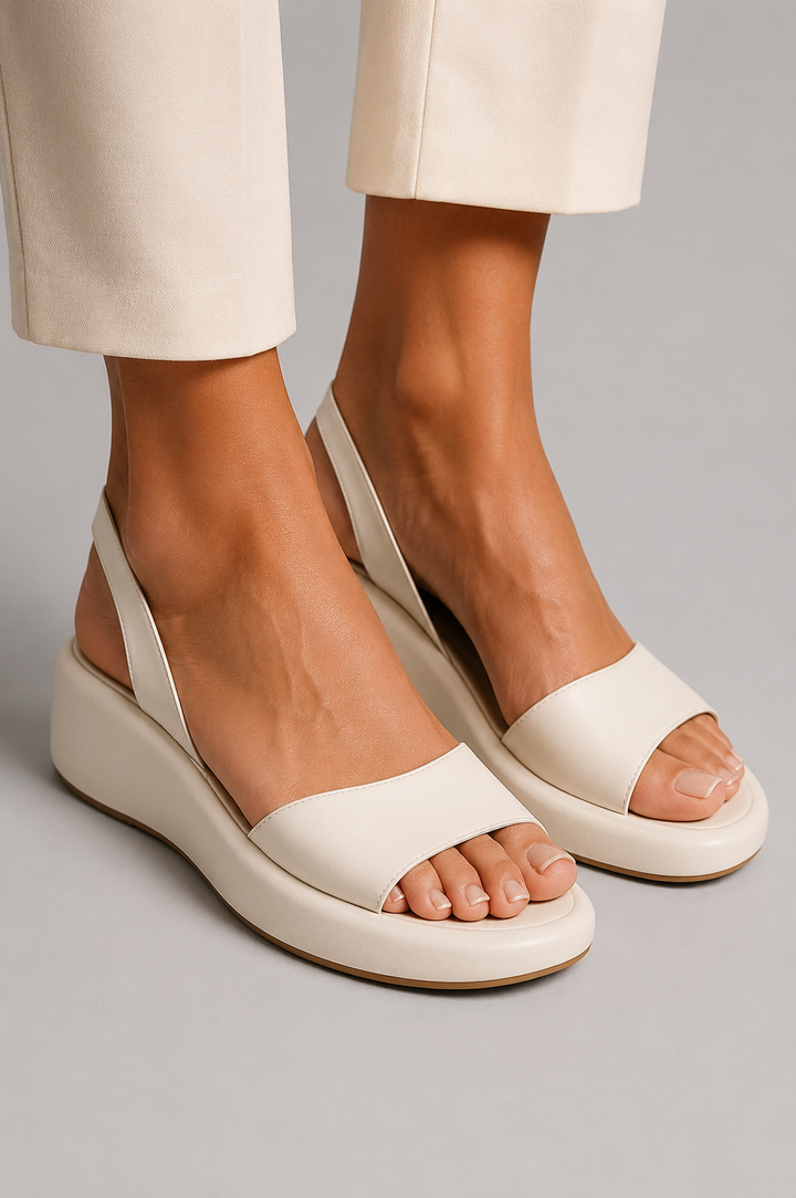 ELENA | SANDALI CON ZEPPA COMFORT ELEGANTE