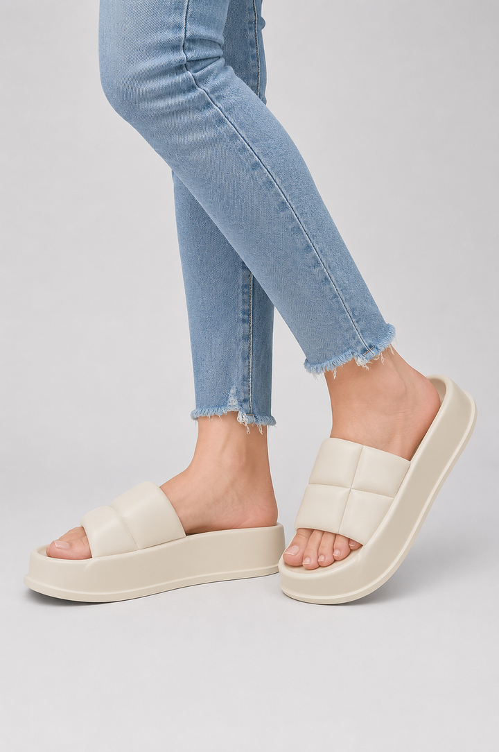 BIANCA | CIABATTE PLATFORM ULTRA COMFORT