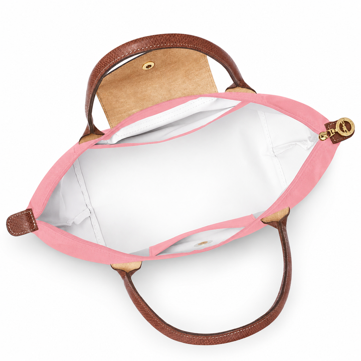 Bianca | Borsa Tote Rosa Confetto in Nylon e Pelle