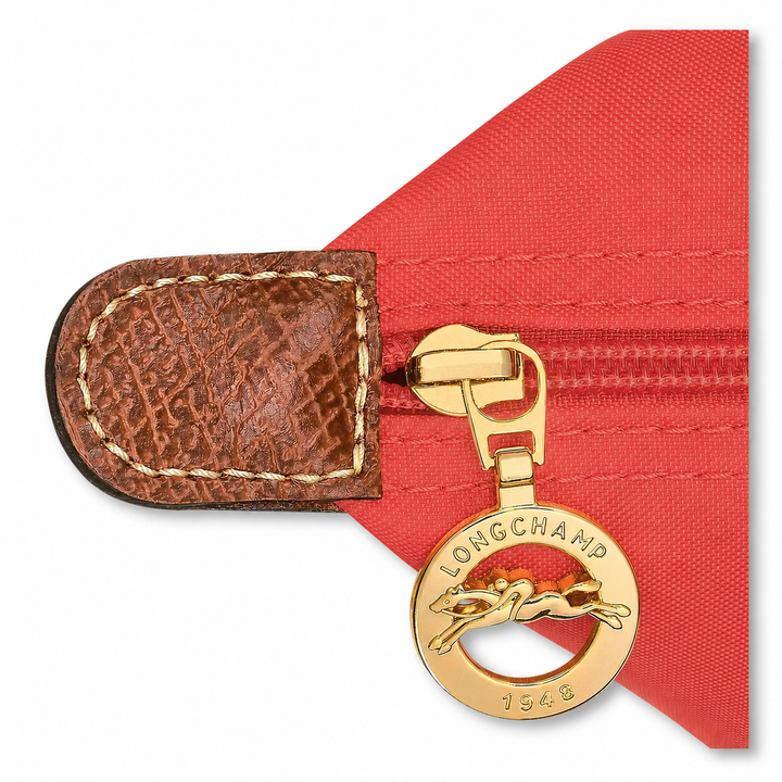 Ginevra | Borsa Tote Rosso Corallo in Nylon e Pelle