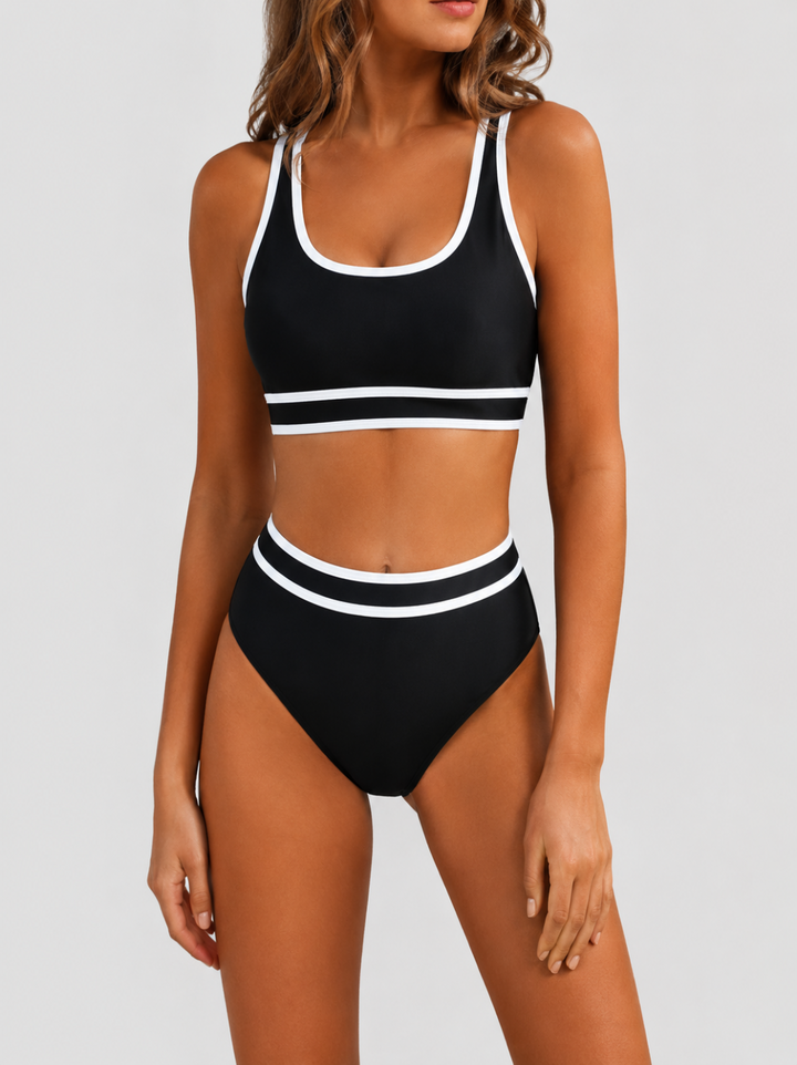 LUNA | BIKINI SPORT-CHIC A VITA ALTA