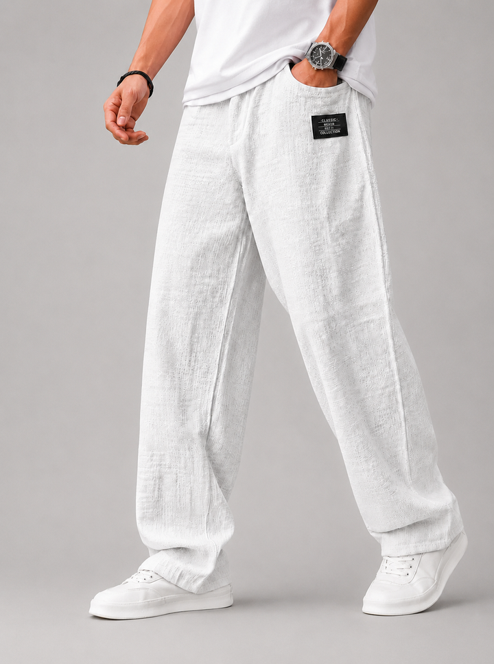 LORENZO | PANTALONI IN LINO PREMIUM