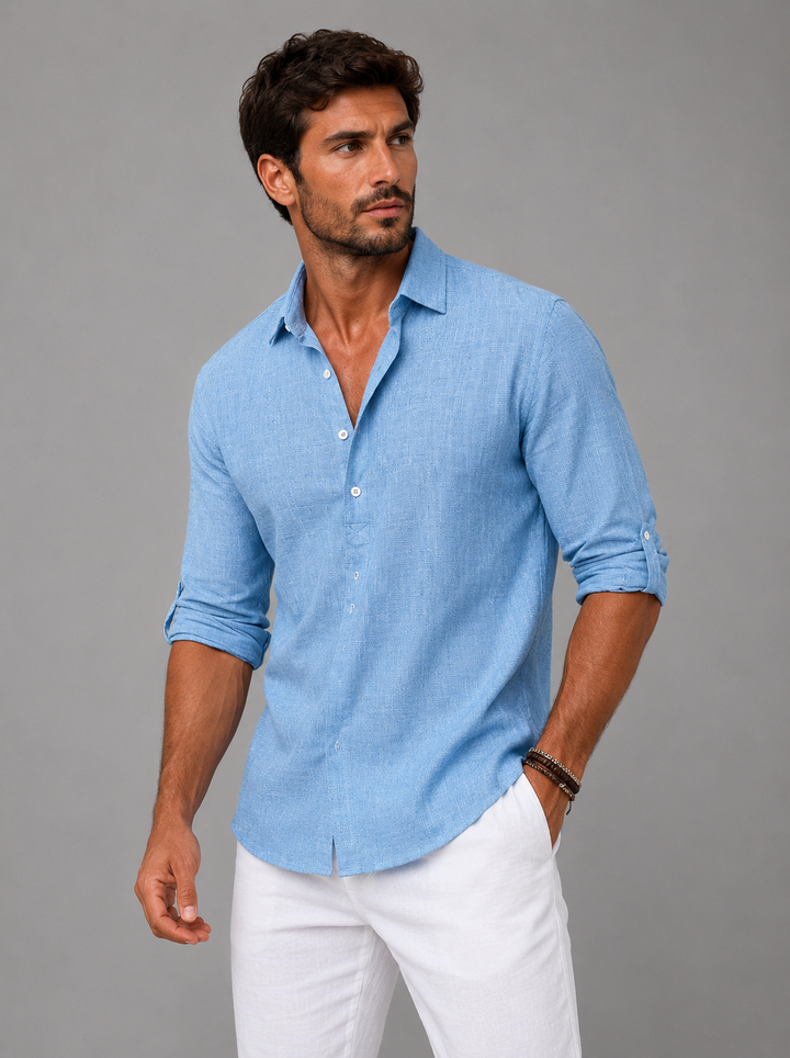 ENZO | CAMICIA LEGGERA DALLO STILE RAFFINATO