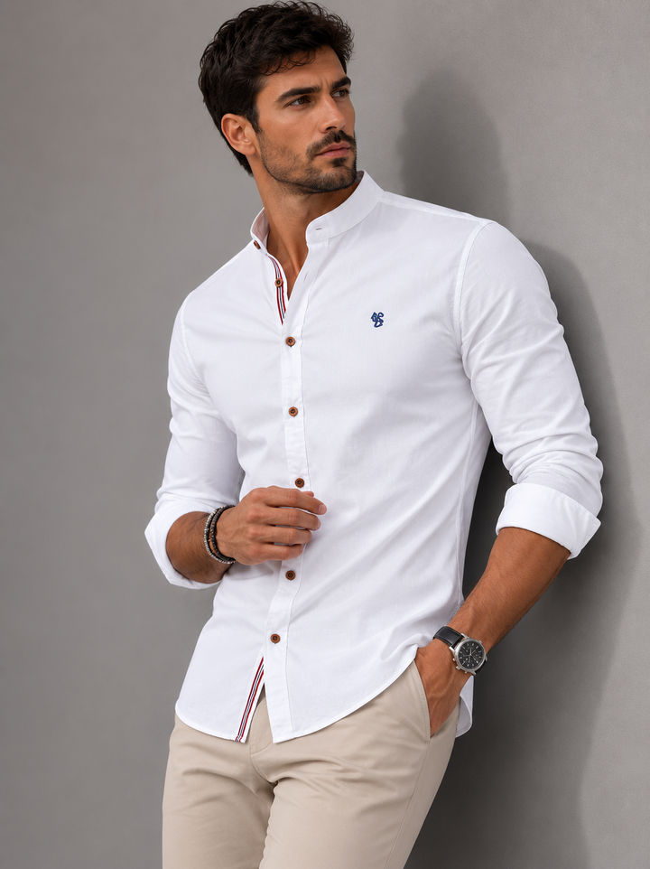 ROBERTO | CAMICIA COREANA ELEGANTE PREMIUM