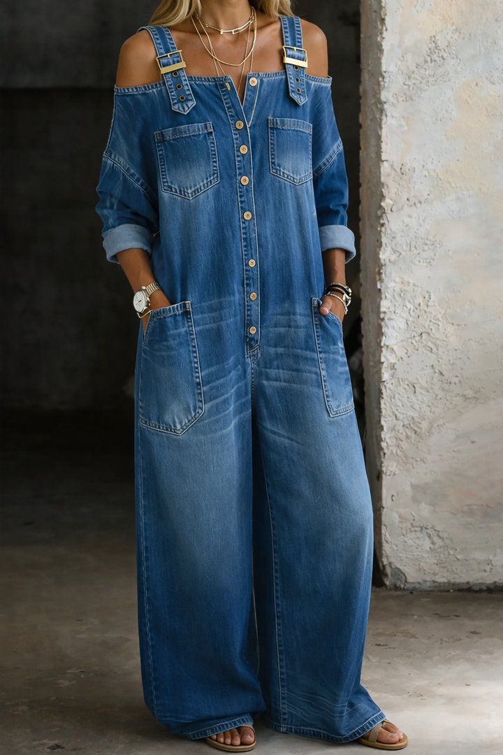 VITTORIA | TUTA IN DENIM DALLO STILE MODERNO E RAFFINATO