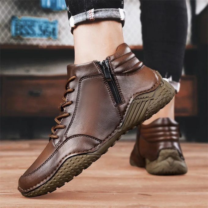MASSIMO | SCARPE ALTE CASUAL IN PELLE