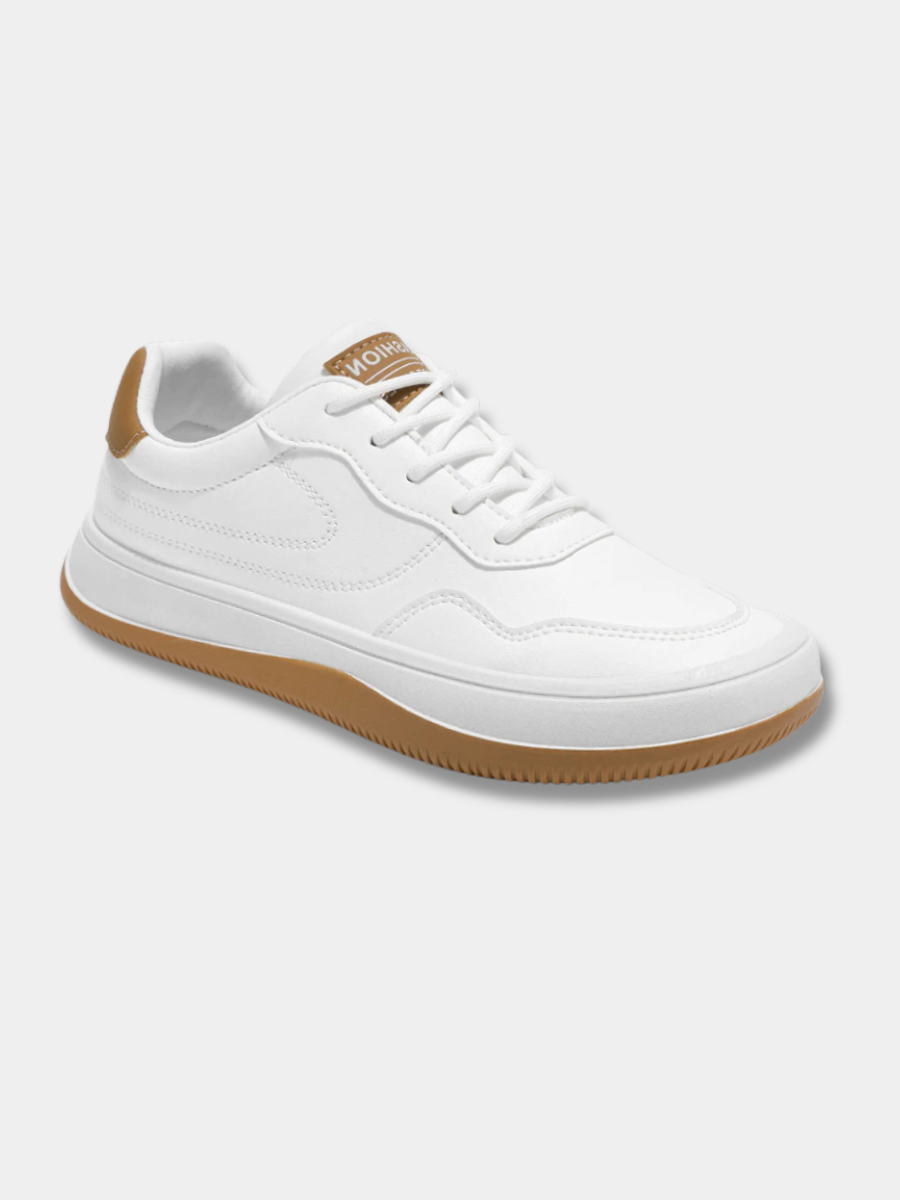 ALESSIO | SNEAKERS MINIMAL CON DETTAGLI A CONTRASTO