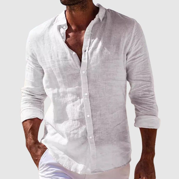 GIACOMO | CAMICIA IN LINO ELEGANTE PREMIUM