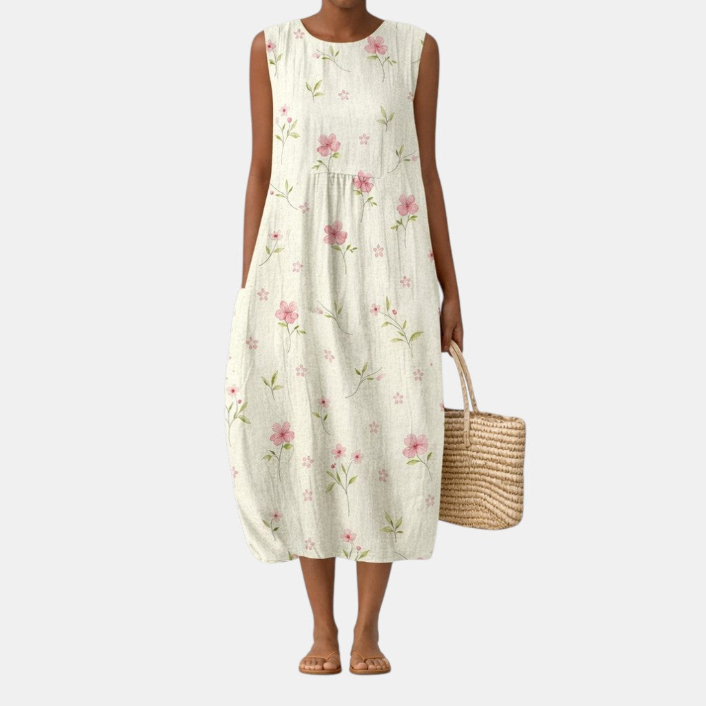 Giulia | Abito Midi Floreale