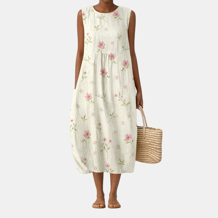 Giulia | Abito Midi Floreale