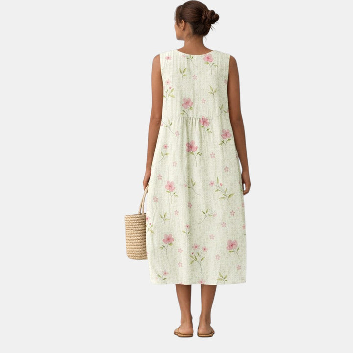 Giulia | Abito Midi Floreale