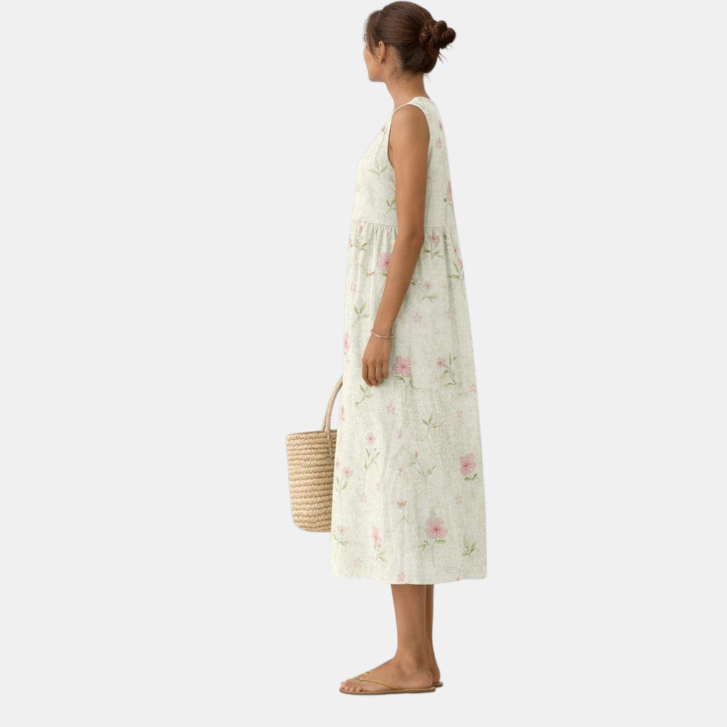 Giulia | Abito Midi Floreale