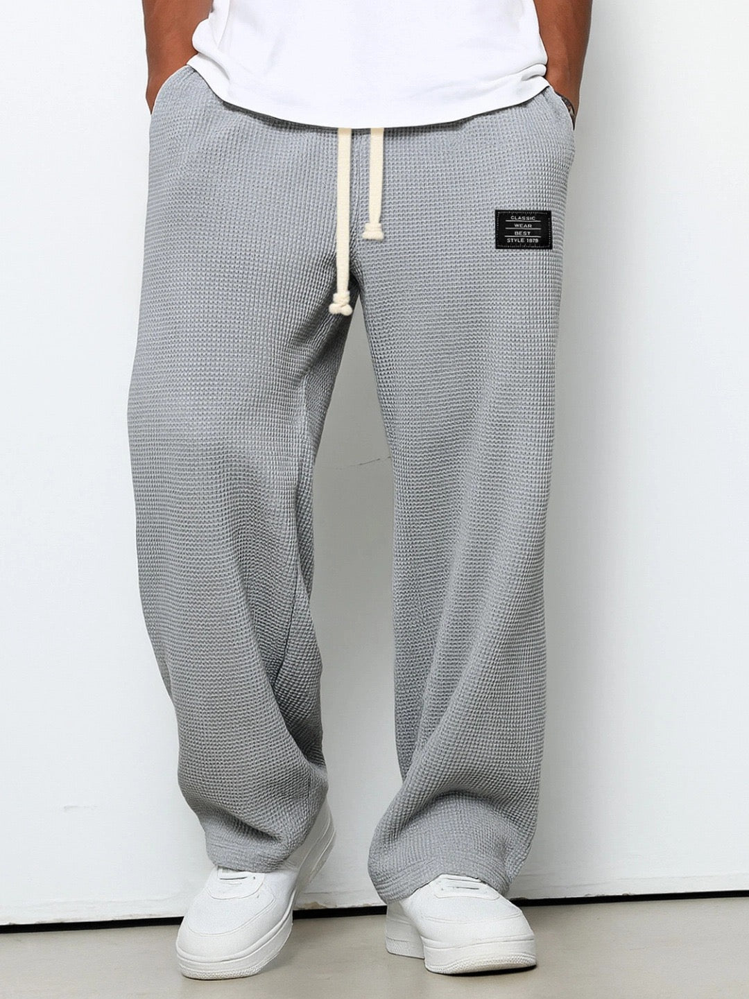 MATTEO | PANTALONI WAFFLE PREMIUM