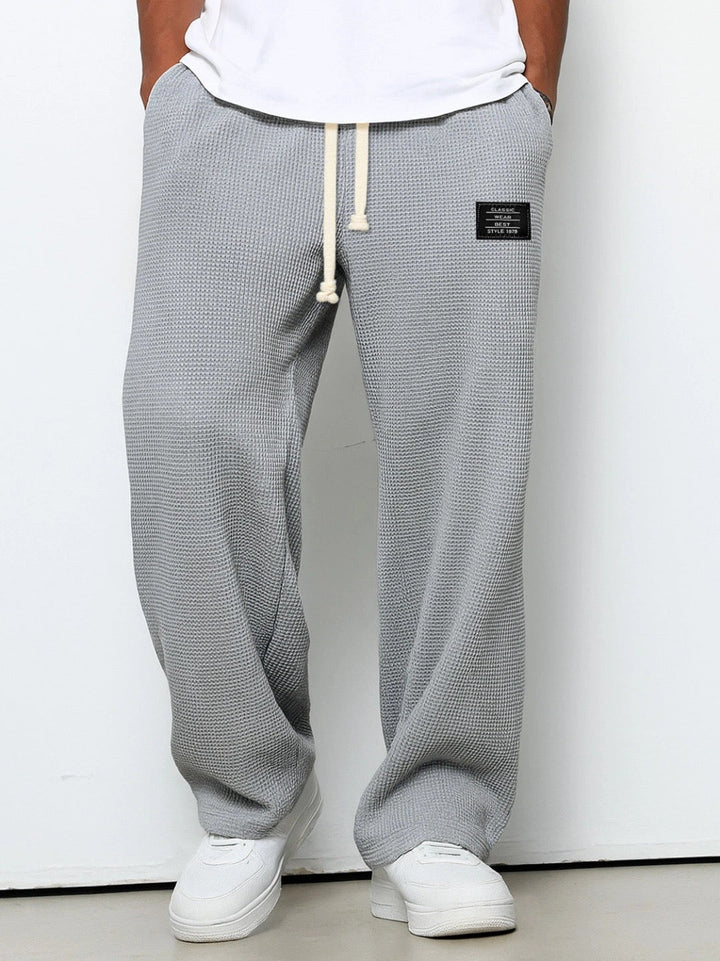 MATTEO | PANTALONI WAFFLE PREMIUM