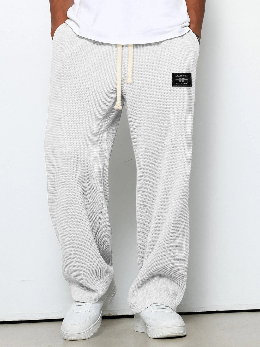 MATTEO | PANTALONI WAFFLE PREMIUM