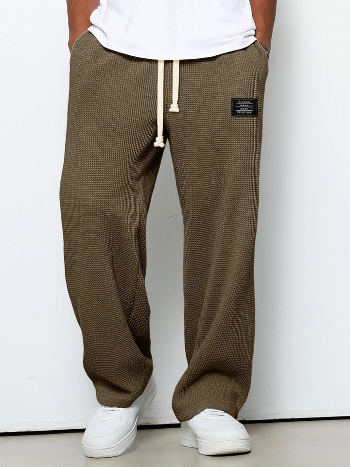 MATTEO | PANTALONI WAFFLE PREMIUM