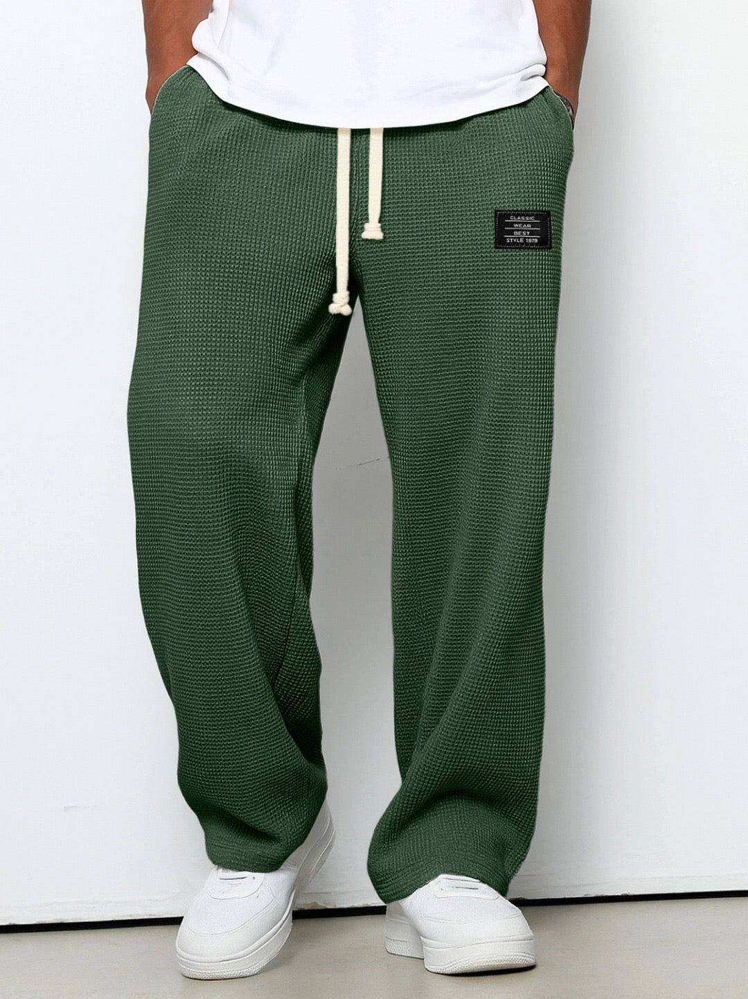 MATTEO | PANTALONI WAFFLE PREMIUM