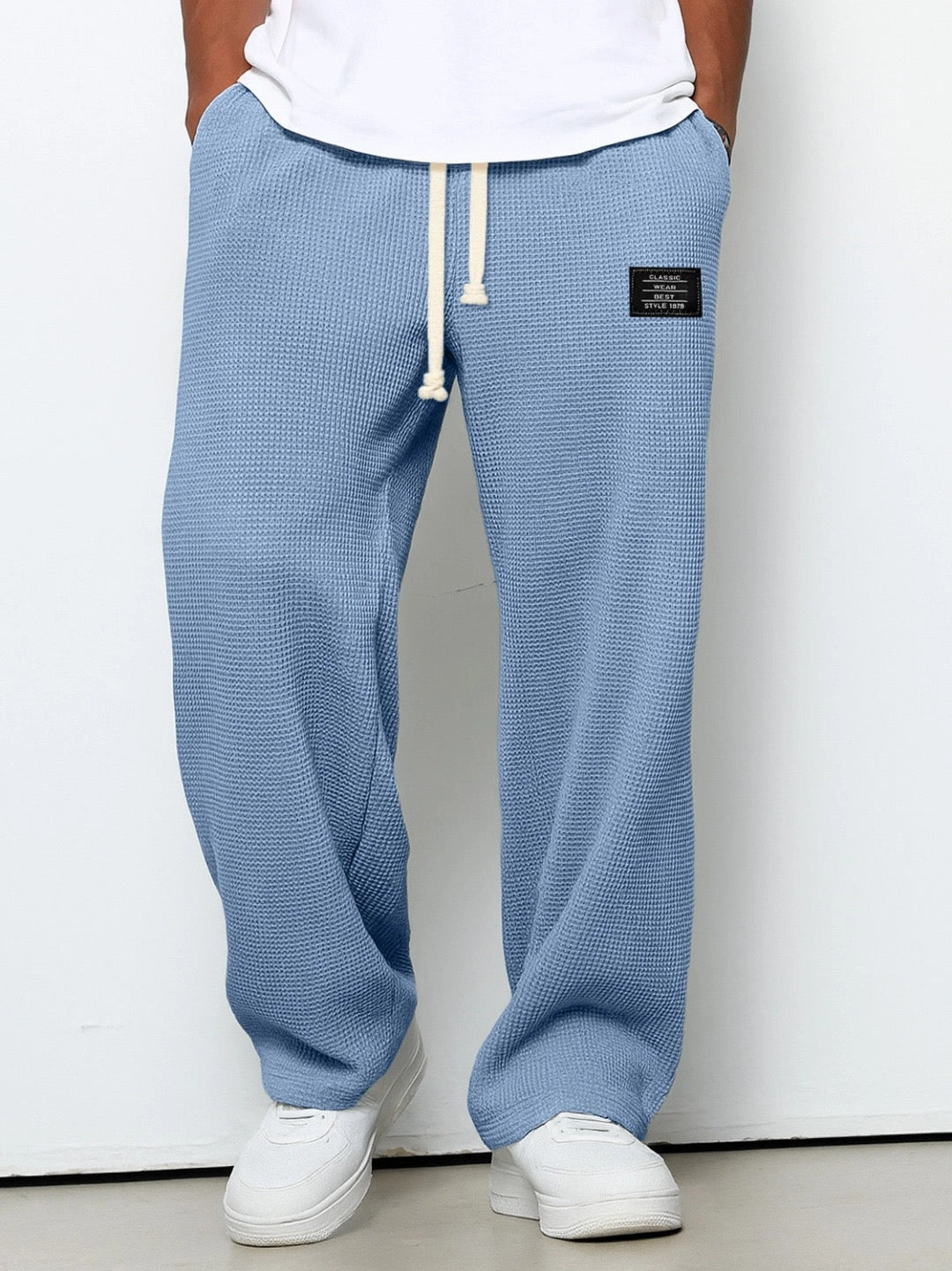 MATTEO | PANTALONI WAFFLE PREMIUM