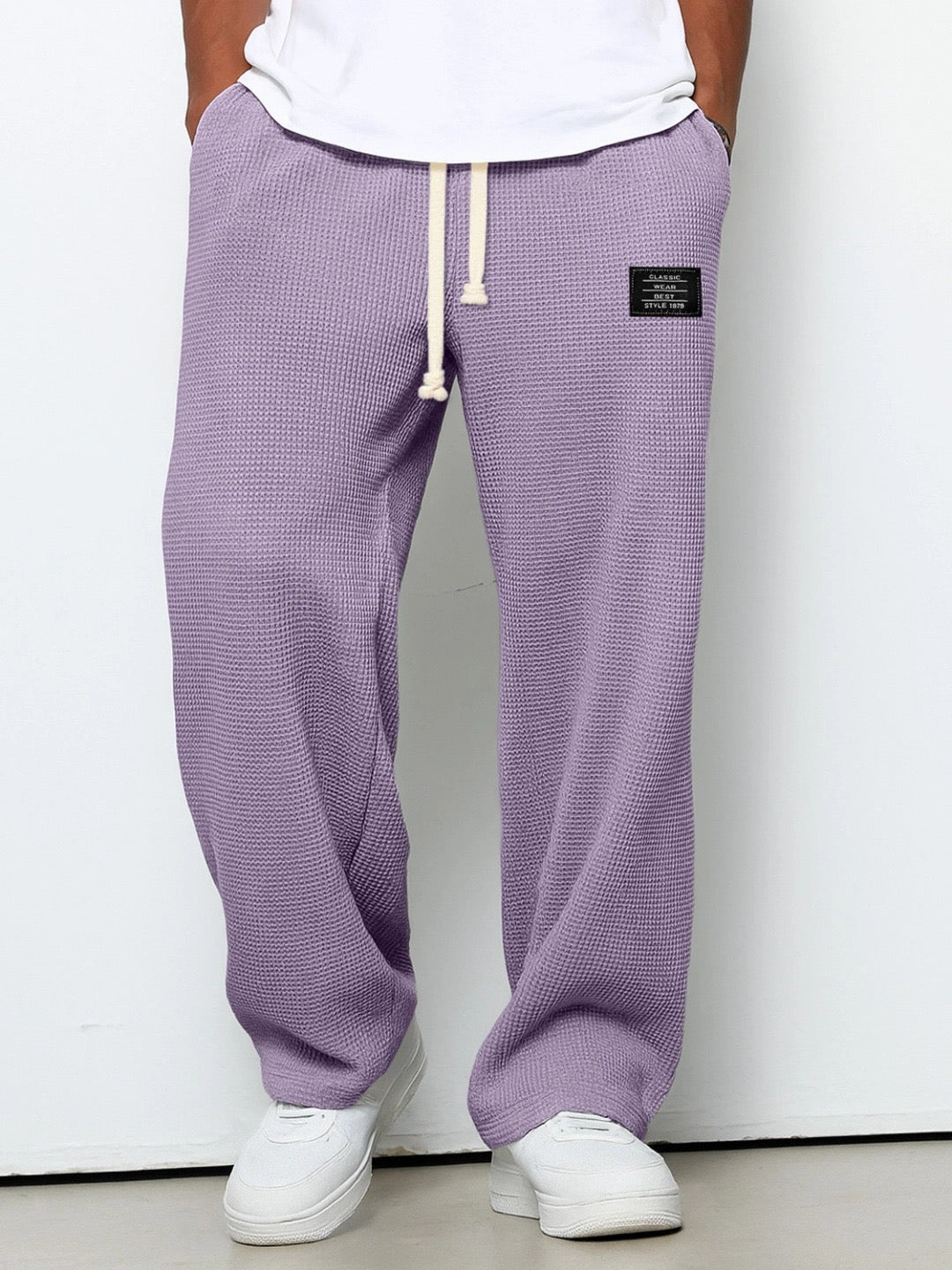 MATTEO | PANTALONI WAFFLE PREMIUM