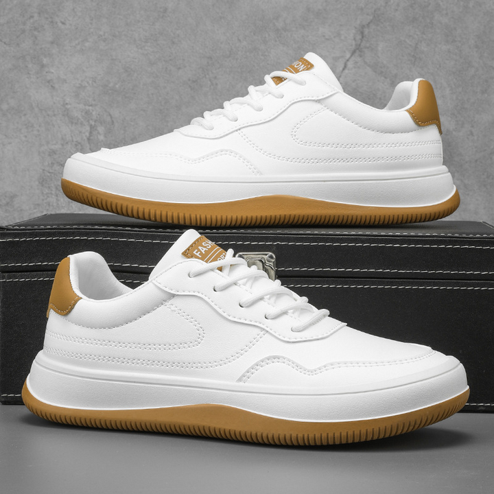 ALESSIO | SNEAKERS MINIMAL CON DETTAGLI A CONTRASTO