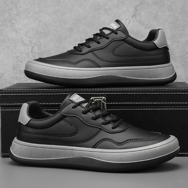 ALESSIO | SNEAKERS MINIMAL CON DETTAGLI A CONTRASTO