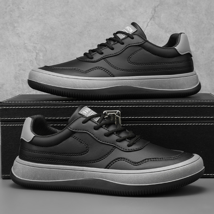 ALESSIO | SNEAKERS MINIMAL CON DETTAGLI A CONTRASTO