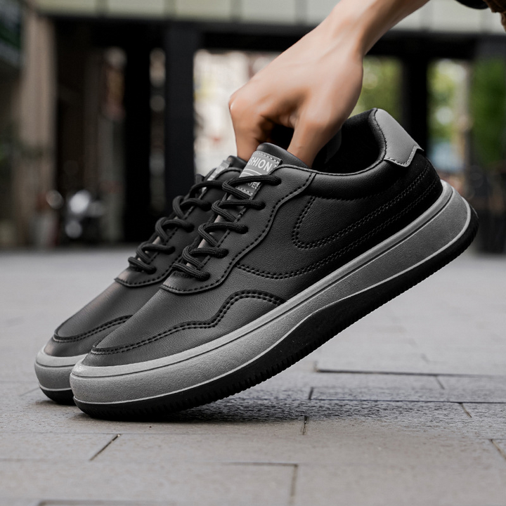 ALESSIO | SNEAKERS MINIMAL CON DETTAGLI A CONTRASTO