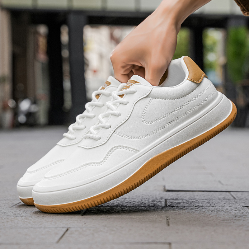 ALESSIO | SNEAKERS MINIMAL CON DETTAGLI A CONTRASTO