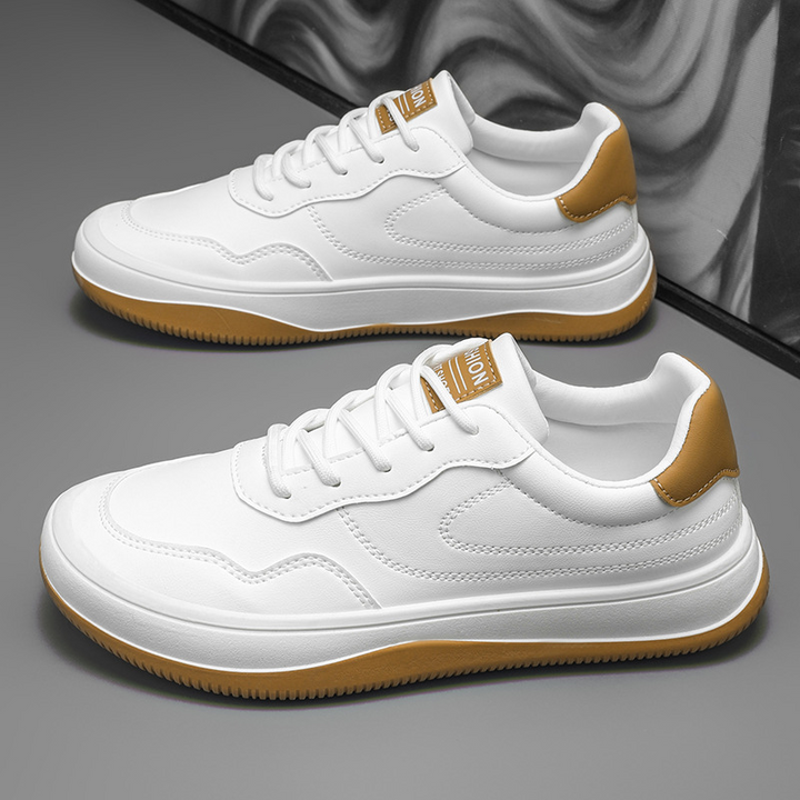 ALESSIO | SNEAKERS MINIMAL CON DETTAGLI A CONTRASTO