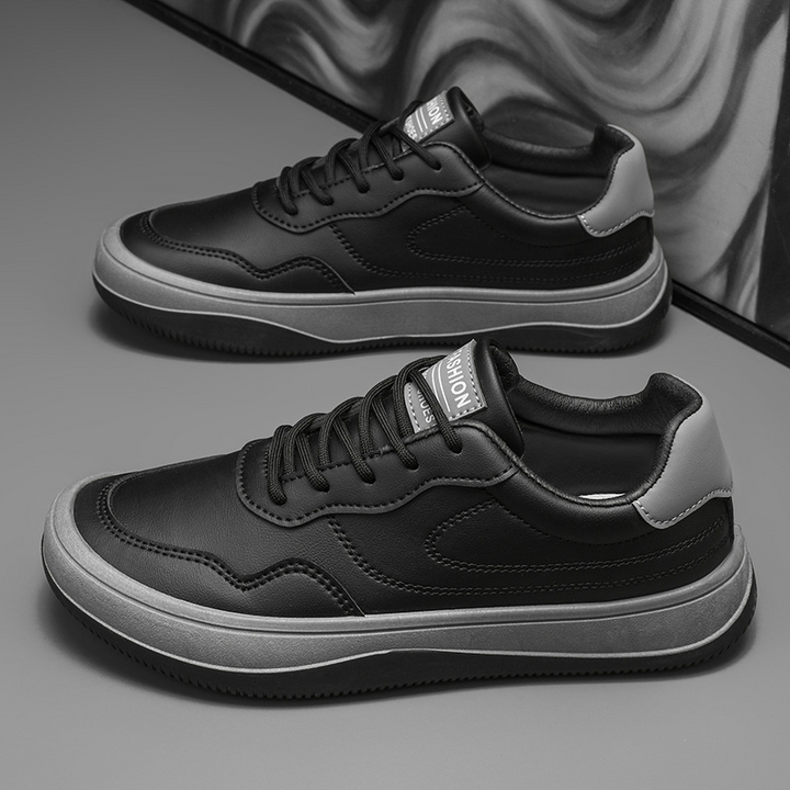 ALESSIO | SNEAKERS MINIMAL CON DETTAGLI A CONTRASTO